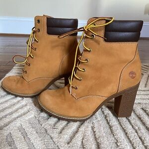 Timberland Women's Brown Heeled Boots